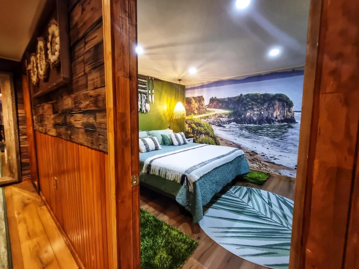 Hotel Boutique Tierra De Islas Chiloe Castro Exteriör bild